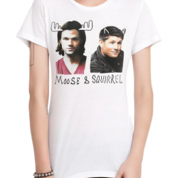 supernatural moose and squirrel shirt